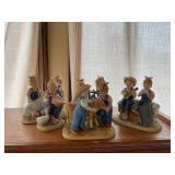 Denim days figurines