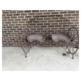 Tractor seat bench