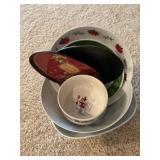 Christmas dishes/ decor