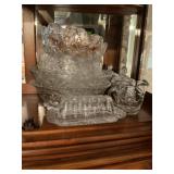 Glass bowls, misc glassware