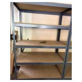 Metal shelving