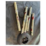 Cardinal wind chime