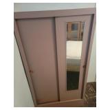 Metal wardrobe