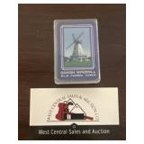 Mini Danish Windmill playing cards