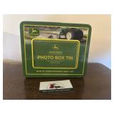 John Deere photo box tin