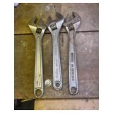 Adjustable wrenches