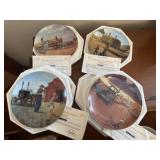 Vintage Harvest collector plates