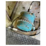 Portable grinder.