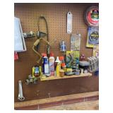 Wall of tools/shop supplies