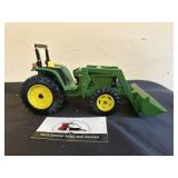 Plastic John Deere with loader