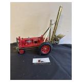 Farmall F-20 with homemade 3 point scoop
