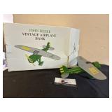 John Deere Airplane bank