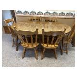 Dining room table and chairs