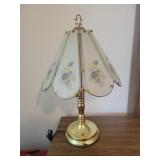 Vintage glass touch lamp
