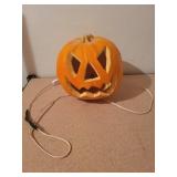 Light up jack-o-lantern