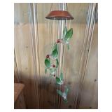 Hummingbird wind chime