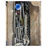 Toolbox with tools