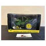 John Deere LA Tractor with no. 7-D mower