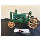 Cast iron John Deere tractor