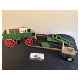 Handmade toy wagons