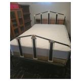 Metal Bed frame and mattress