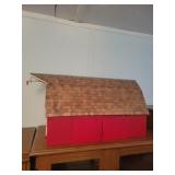 Wooden homemade barn