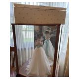 Handmade Display case with Ashton Drake doll