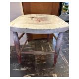 Vintage wooden stool