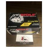 Wolf .22 Long Rifle qty 500