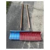 Two Snow Shovels