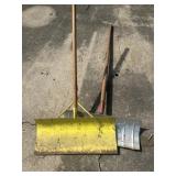 Two Snow Shovels