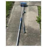 Broom and Sprayer