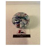 St Clair Glass Paperweight