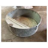 Galvanized oil pan