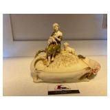 Royal Dux Bohemian Porcelain Dish with
