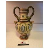 Mettlach Ceramic Vase