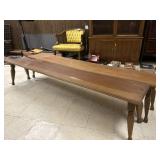 Two Homemade Benches