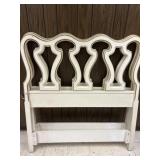 French Provencial Twin Head and foot board