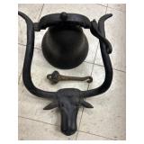 Cast Iron Bull Bell