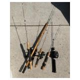Fishing poles