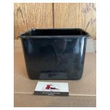 Black enamel refrigerator dish