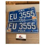Vintage plates