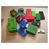 Empty ammo boxes