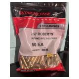 Winchester 257 Roberts shell cases