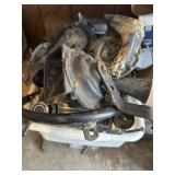 Automotive parts and radio