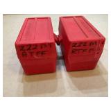 222 ammo / re loads
