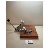 Bench rest reloading press