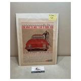 Vintage advertising 64 Avanti