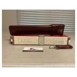Post versalog side ruler