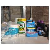Laundry Detergent, Paper Towels